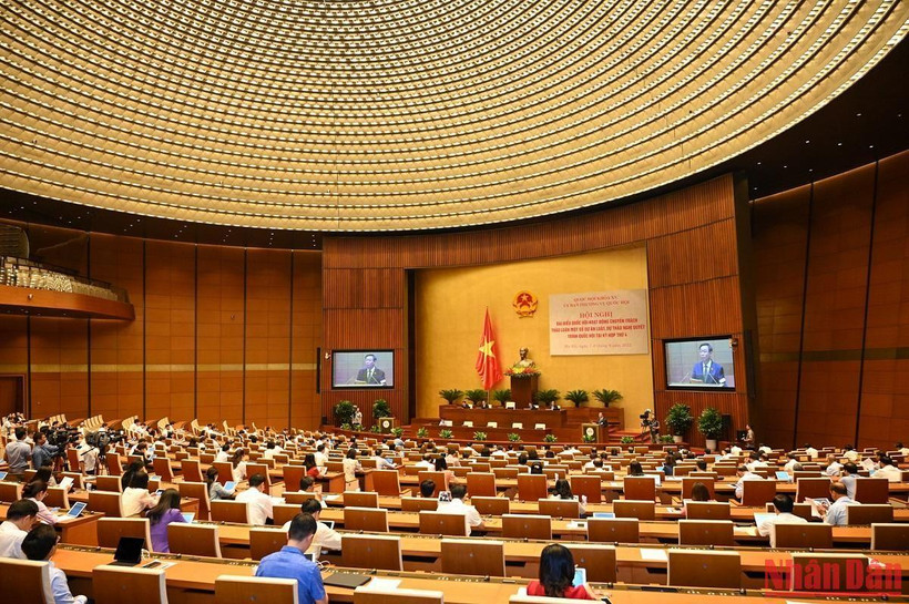 Quang cảnh Hội nghị. (Ảnh: DUY LINH)
