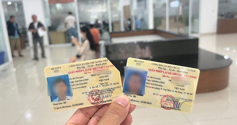 Trường hợp giấy phép lái xe bị trừ hết điểm thì người có giấy phép lái xe không được điều khiển phương tiện tham gia giao thông đường bộ theo loại giấy phép lái xe đó. (Ảnh minh họa) 