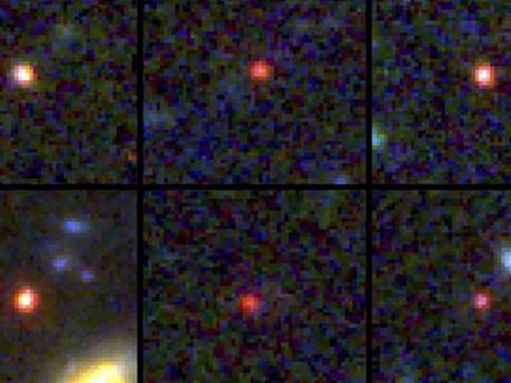 Kính viễn vọng James Webb chụp được hình ảnh của 6 thiên hà khổng lồ. (Nguồn: NASA)