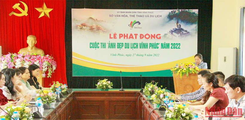 Lễ phát động Cuộc thi “Ảnh đẹp du lịch Vĩnh Phúc” năm 2022.