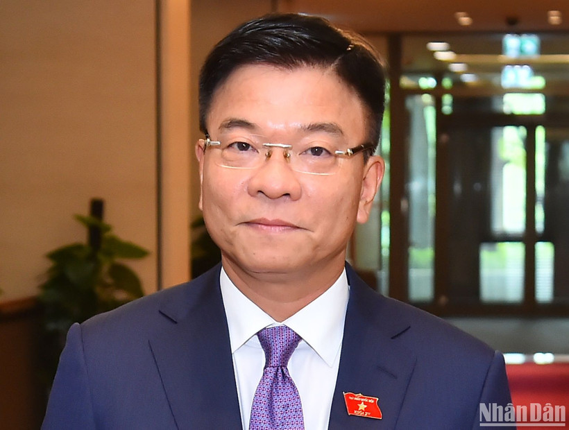 Phó Thủ tướng Chính phủ Lê Thành Long. (Ảnh: THỦY NGUYÊN)