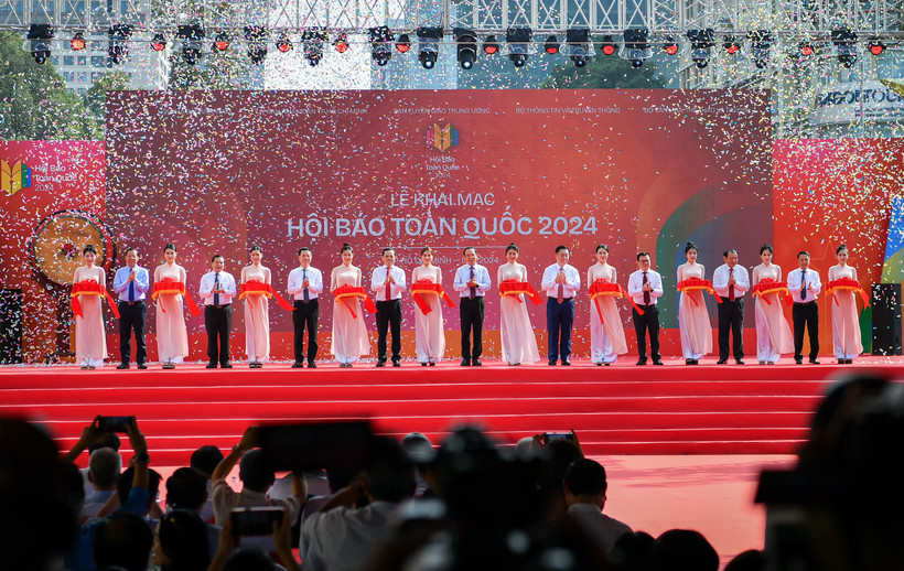 [Ảnh] Khai mạc Hội Báo toàn quốc năm 2024