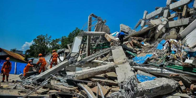 Vụ động đất tại Indonesia.