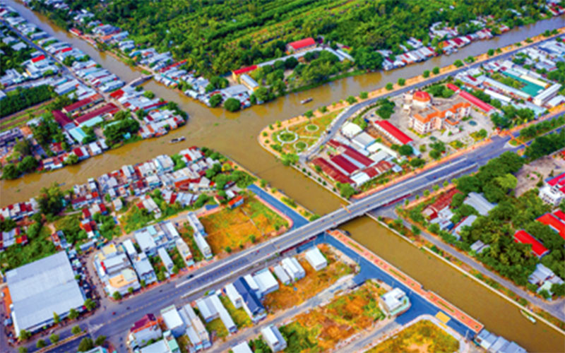 Một góc huyện Phụng Hiệp