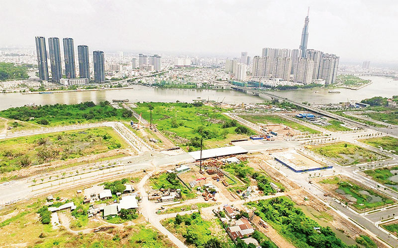 Các dự án nhà ở tại Khu đô thị mới Thủ Thiêm, thành phố Thủ Đức, Thành phố Hồ Chí Minh.