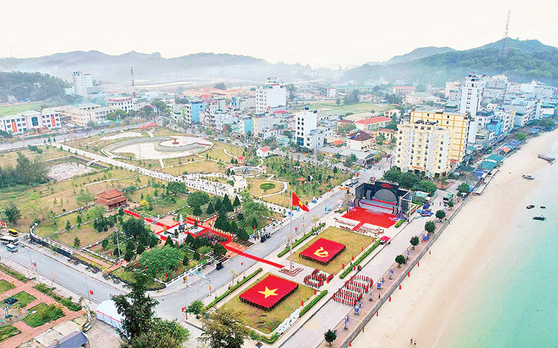 Một góc huyện đảo Cô Tô ngày nay.