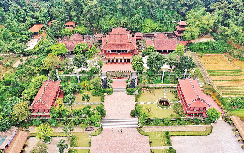 Toàn cảnh chùa Địa Tạng phi lai. Nguồn | Báo ảnh Việt Nam