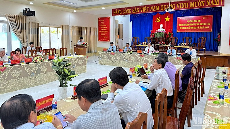 Quang cảnh hội thảo.