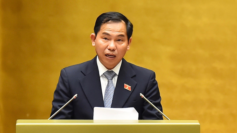 Chủ nhiệm Ủy ban Tài chính, Ngân sách của Quốc hội Lê Quang Mạnh.