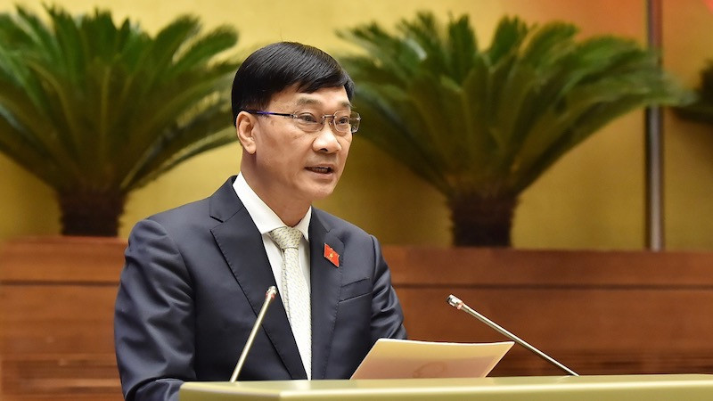 Chủ nhiệm Ủy ban Kinh tế của Quốc hội Vũ Hồng Thanh. (Ảnh: THỦY NGUYÊN)