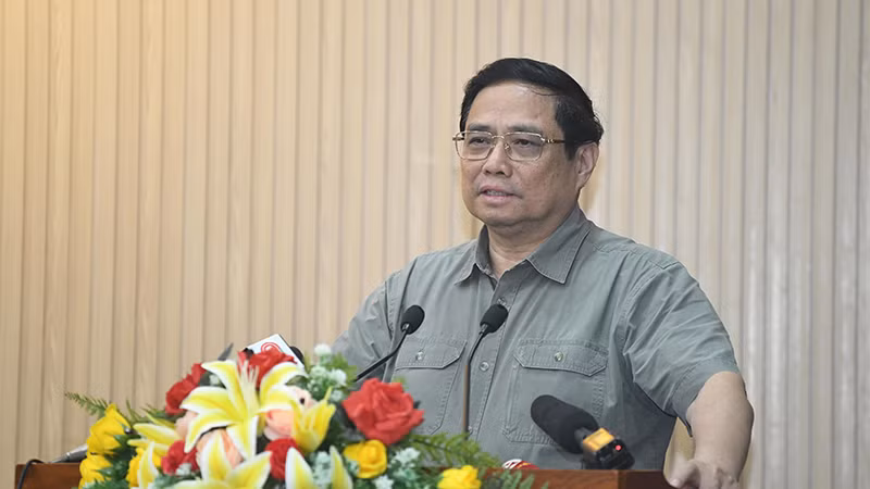 Thủ tướng Chính phủ Phạm Minh Chính.