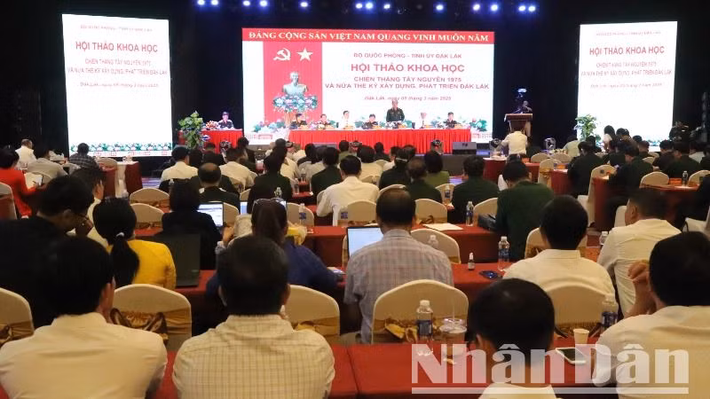 Quang cảnh hội thảo.