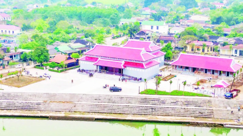Khu lưu niệm Tổng Bí thư Lê Duẩn được bảo tồn, tôn tạo khang trang.