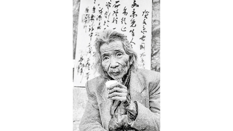 Nhạc sỹ Văn Cao ngày 9-2-1992 - Ảnh Nguyễn Đình Toán