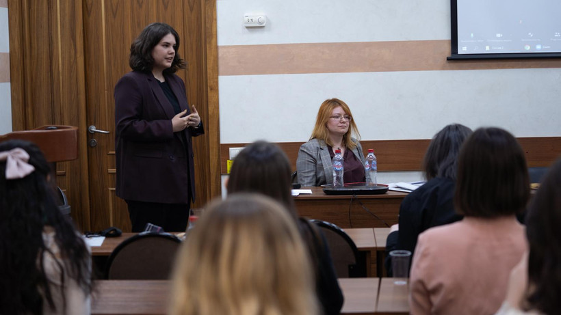 Sinh viên tại Học viện Quan hệ quốc tế Moskva. 