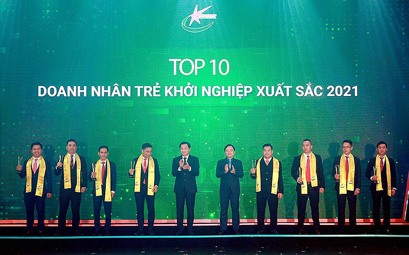 Lễ trao danh hiệu Doanh nhân trẻ khởi nghiệp xuất sắc gần đây nhất được tổ chức vào năm 2021. 