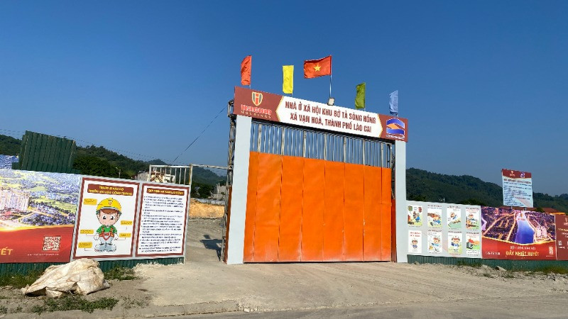 Năm 2025, tỉnh Lào Cai sẽ tập trung tháo gỡ khó khăn cho một số dự án, trong đó có dự án khu nhà ở xã hội Vạn Hòa, thành phố Lào Cai.