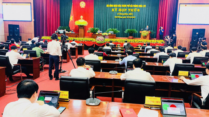 Hội đồng nhân dân thành phố Hải Phòng đã thực hiện các “Kỳ họp số - Di động”.