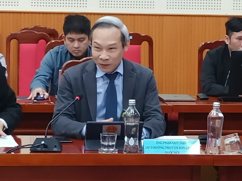 Ông Phan Đức Hiếu phát biểu tại buổi tọa đàm.