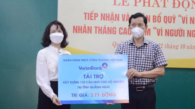 Từ nguồn tài trợ, tỉnh Quảng Ngãi sẽ trao tặng 286 nhà Đại đoàn kết trong tháng cao điểm “Vì người nghèo” năm 2022.