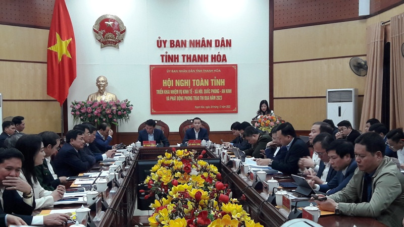 Đại diện Mặt trận Tổ quốc tỉnh Thanh Hóa hưởng ứng thi đua thực hiện tốt nhiệm vụ năm 2023.