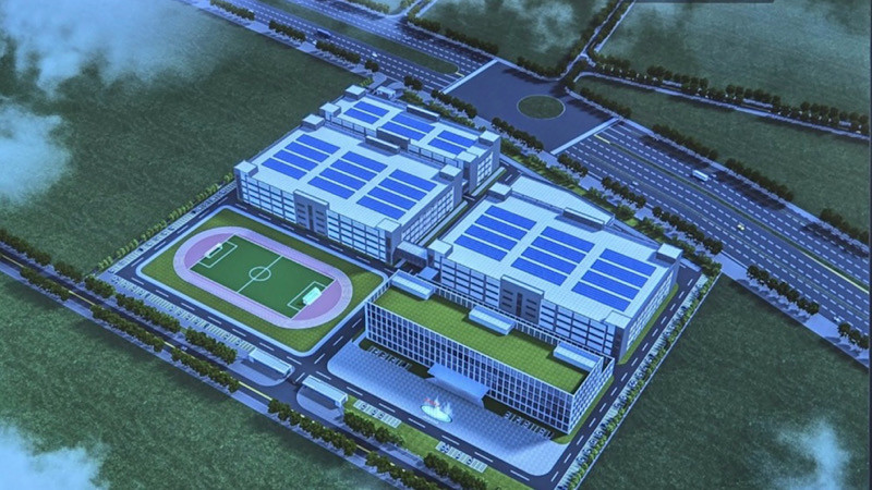 Dự kiến mô hình Nhà máy của Tập đoàn Victory Giant Technology tại tỉnh Bắc Ninh.