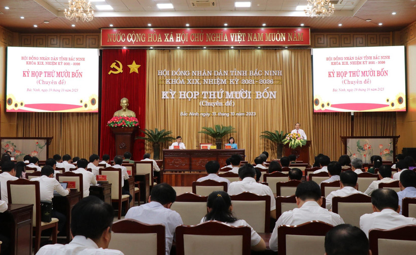 Quang cảnh kỳ họp.
