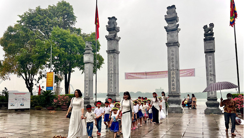Lăng Kinh Dương Vương, một điểm đến trong tour du lịch miễn phí do tỉnh Bắc Ninh tổ chức