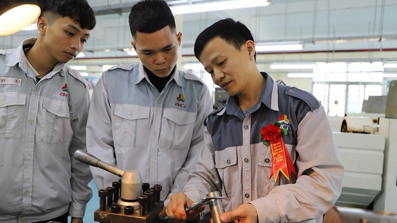 Hội giảng nhà giáo giáo dục nghề nghiệp tỉnh năm 2023.