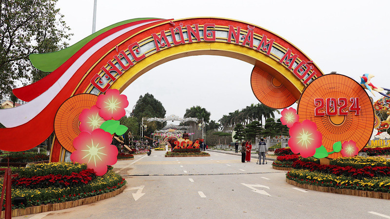 Bắc Ninh chào đón năm mới.