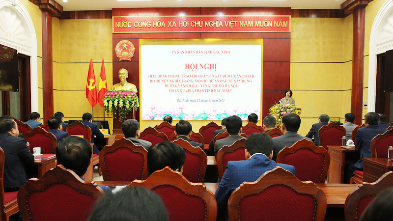 Bắc Ninh vận động nhân dân khẩn trương di dời mộ chí phục vụ dự án đường Vành đai 4-Vùng Thủ đô.