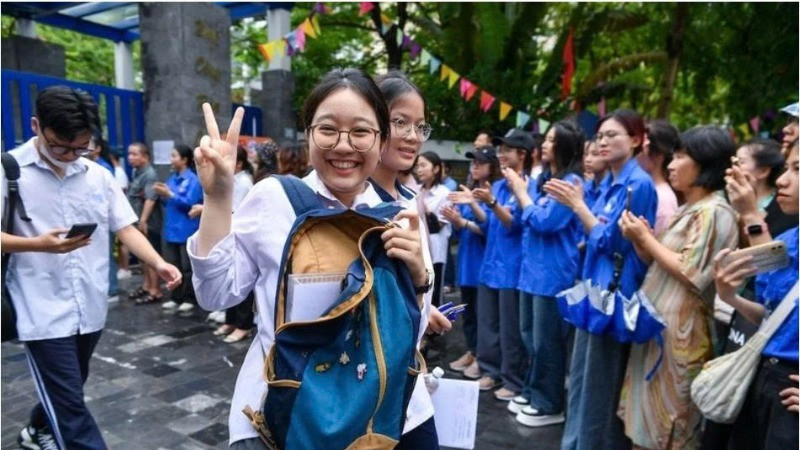 Thí sinh tại Kỳ thi tốt nghiệp THPT 2024. (Ảnh: THÀNH ĐẠT)