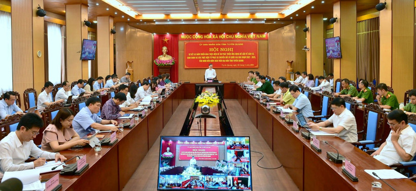 Hội nghị sơ kết 2 năm triển khai thực hiện Đề án phát triển ứng dụng về dữ liệu dân cư, định danh và xác thực điện tử phục vụ chuyển đổi số quốc gia giai đoạn 2022-2025, tầm nhìn đến năm 2030 trên địa bàn tỉnh Tuyên Quang.