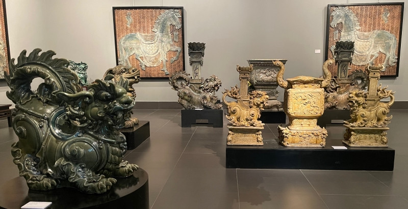 Một góc triển lãm.