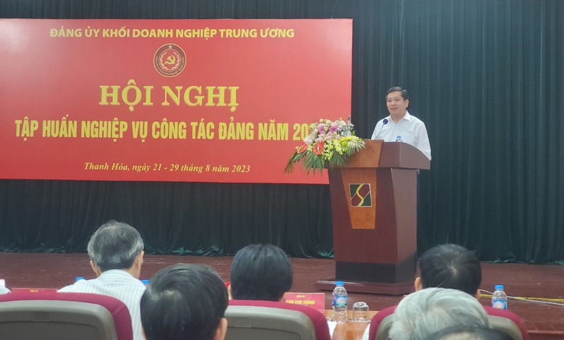 Đảng ủy Khối Doanh nghiệp Trung ương tập huấn nghiệp vụ công tác Đảng
