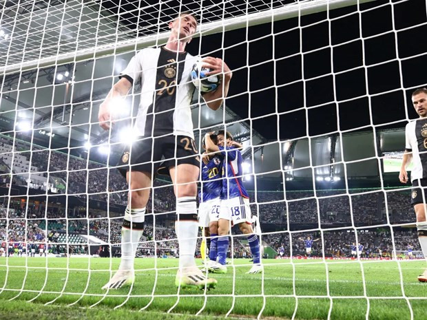 Đội tuyển Đức thảm bại trước Nhật Bản ngay trên sân nhà