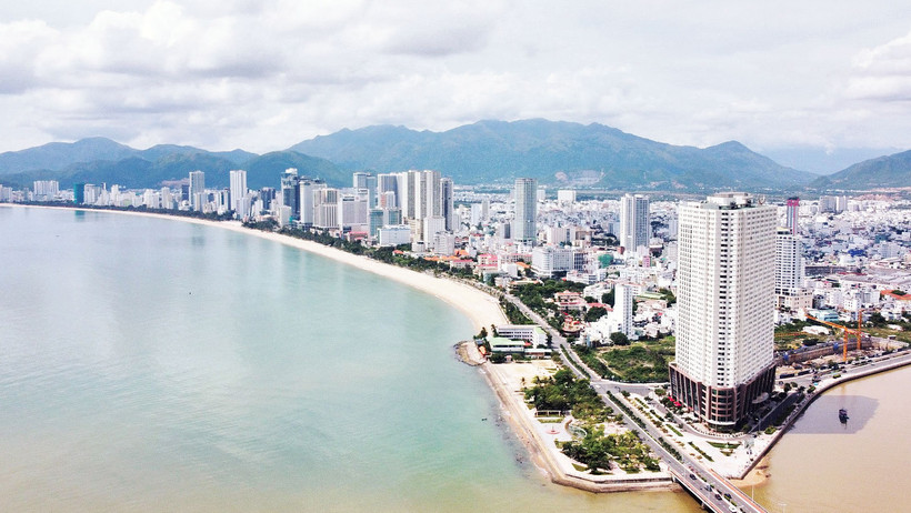 Một góc thành phố Nha Trang ( Khánh Hòa).