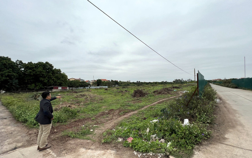 Dự án Khu nhà ở và dịch vụ đô thị, công nghiệp Như Quỳnh sau nhiều năm vẫn chưa hoàn thiện hạ tầng kỹ thuật. 