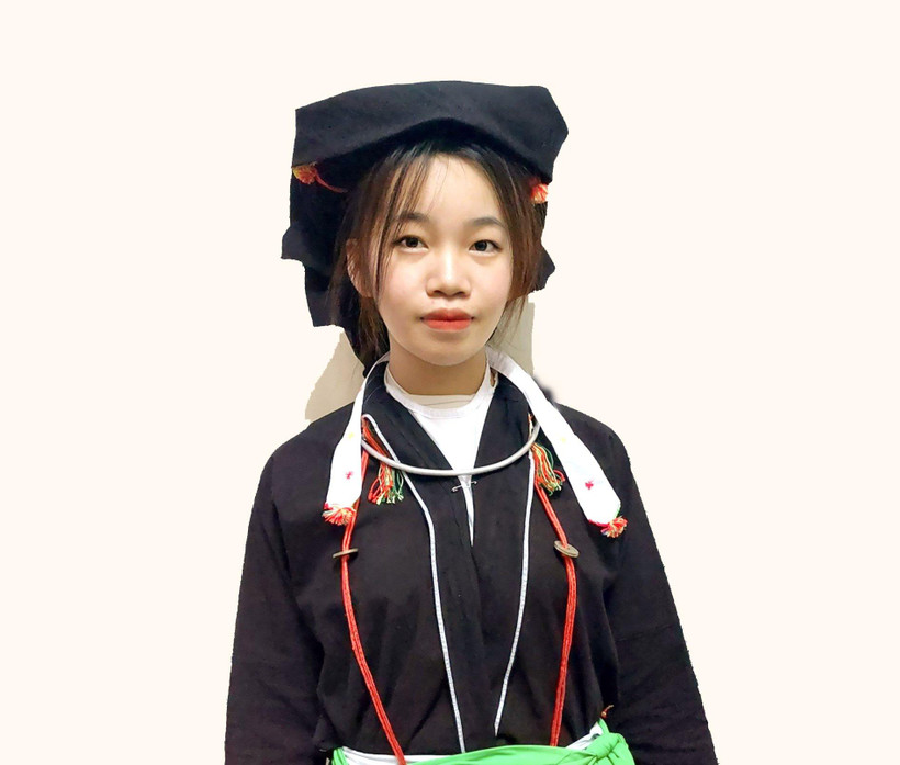 Em Lưu Thị Thanh Tâm, dân tộc Sán Dìu