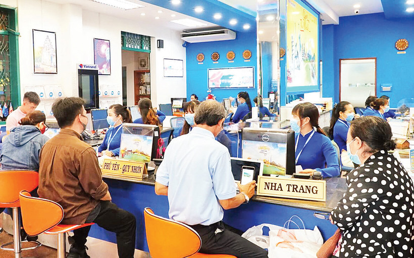 Chuyển đổi số tại Vietravel góp phần giảm các sai sót thông tin khách du lịch, nhất là trong việc xuất vé máy bay, hộ chiếu và thị thực. 