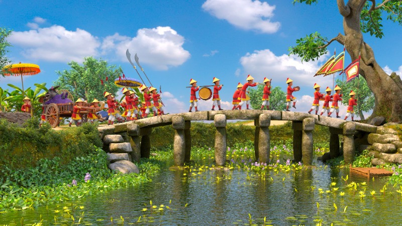 Bản sắc văn hóa, lịch sử Việt Nam trong phim hoạt hình “Truyền thuyết Kim Ngưu”. 