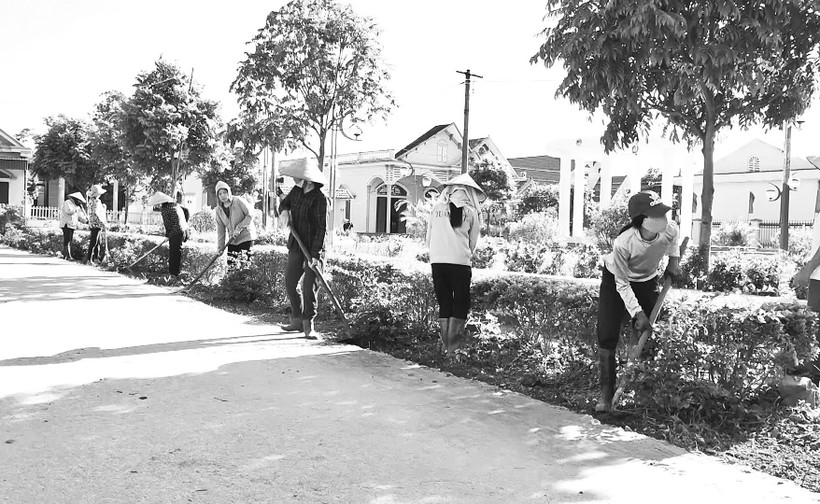 Xã Cẩm Hải, thành phố Cẩm Phả (Quảng Ninh) xây dựng nông thôn mới gắn với bảo vệ môi trường.