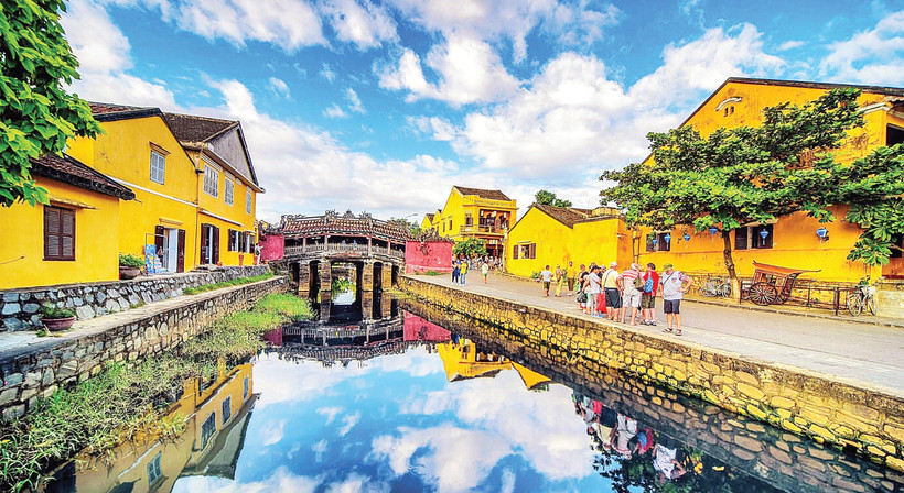 Chùa Cầu - Điểm nhấn của Di sản văn hóa thế giới Đô thị cổ Hội An. Nguồn: Tieudung.vn 