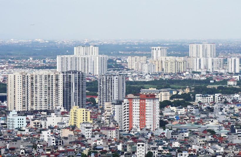 Một góc thành phố Hà Nội. (Ảnh Trần Hải) 