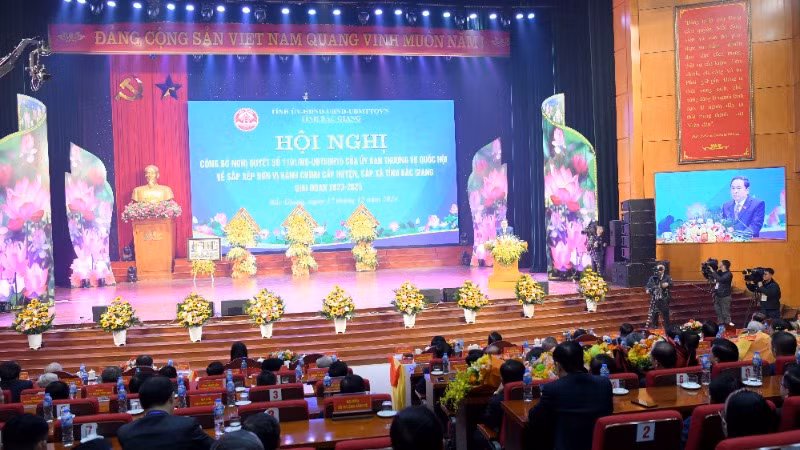 Quang cảnh hội nghị. (Ảnh: ĐĂNG ANH) 