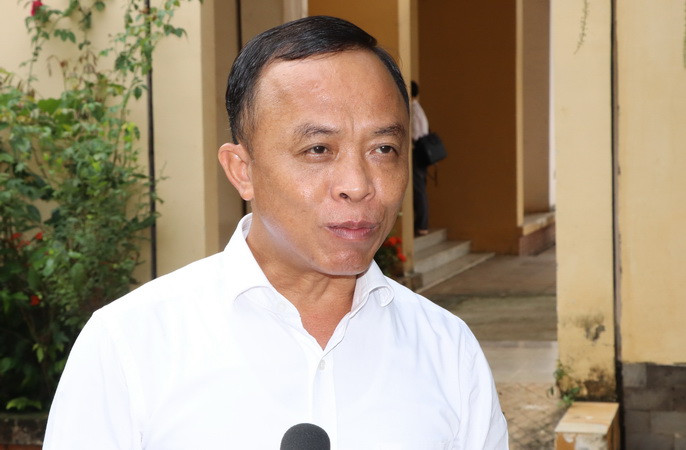 Đồng chí Nguyễn Huy Du, Phó Bí thư Thường trực Huyện ủy Thống Nhất.