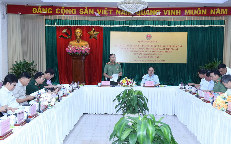 Quang cảnh buổi giám sát.