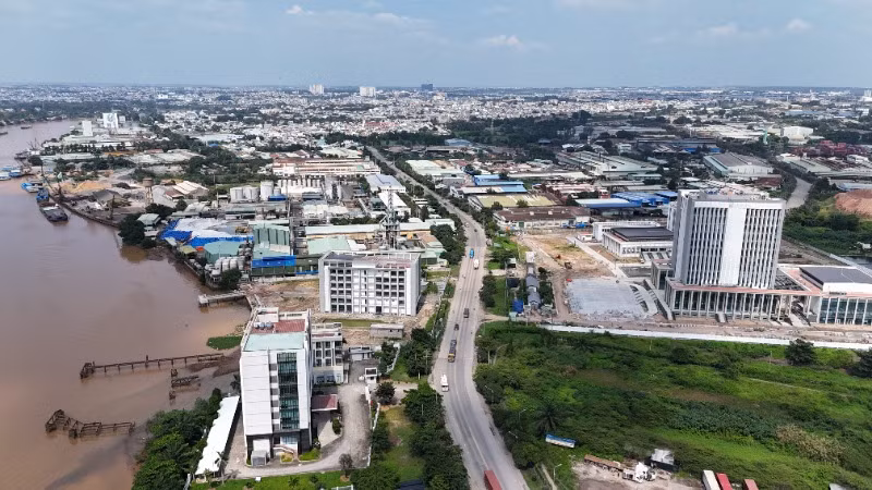 Một góc khu công nghiệp Biên Hòa 1 hiện hữu.