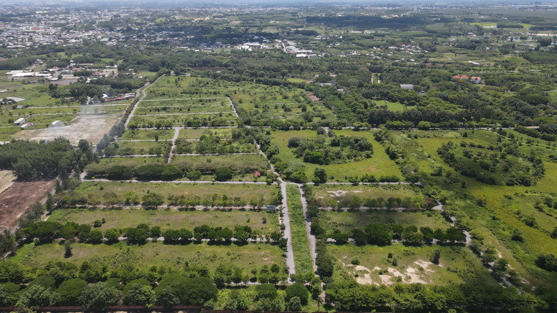 Một góc Dự án khu dân cư Giang Điền.
