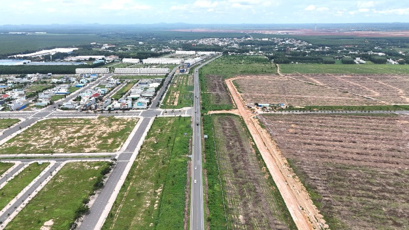 Đường tỉnh 769 được đầu tư, nâng cấp, mở rộng để phục vụ kết nối sân bay Long Thành.